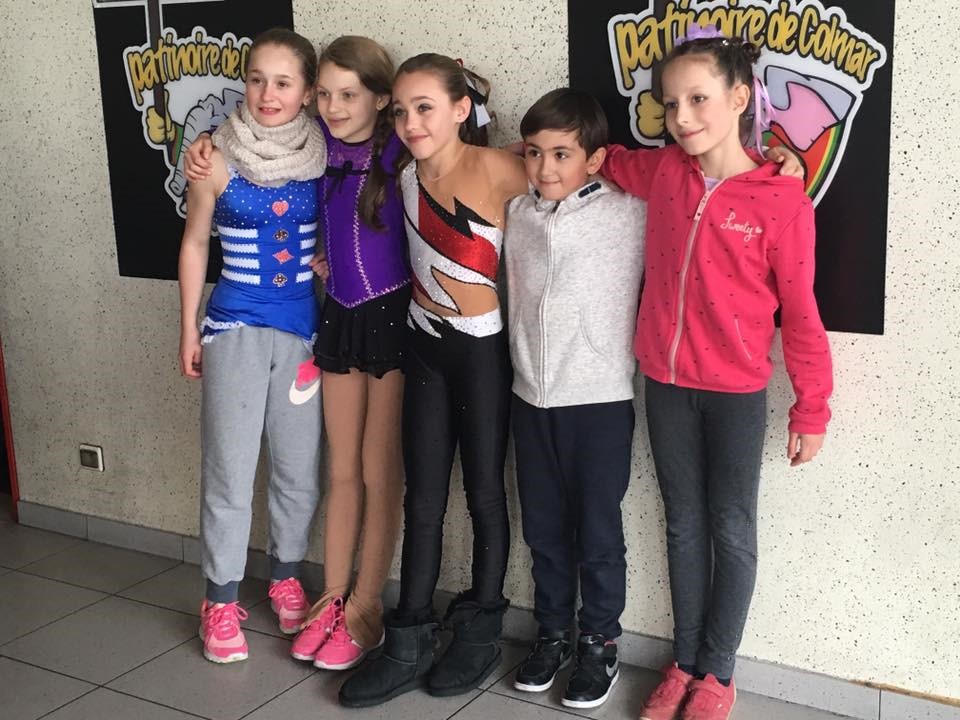 Division 1 : Léa, Emma, Clémence, Nico, Lilia